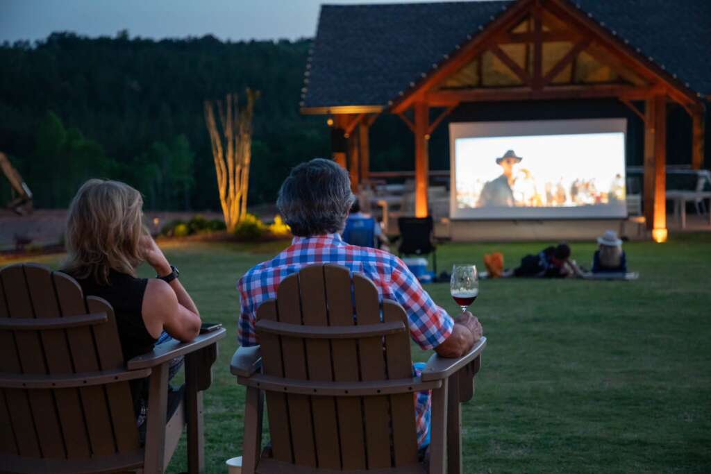 Movie Night at Mountain Brook Vineyards