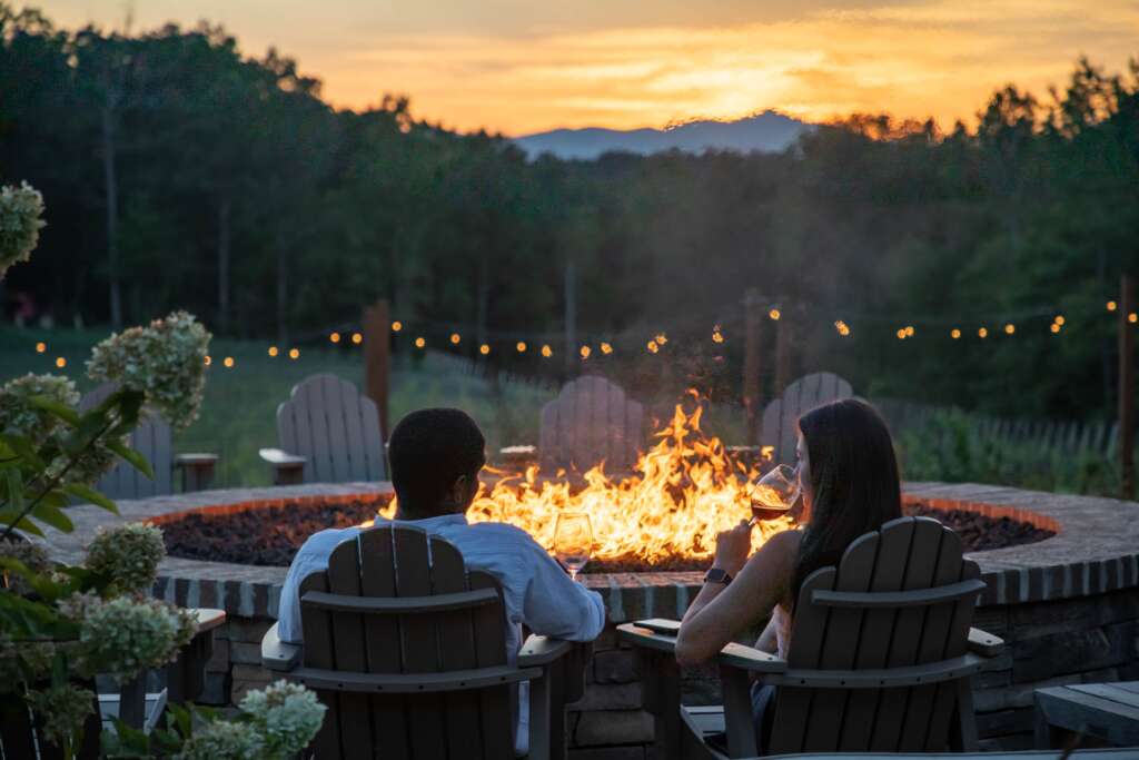 Mountain Brook Vineyards Fire Pit